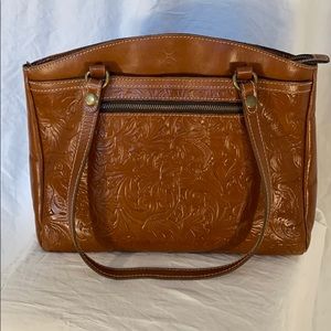 Patricia Nash Embossed Leather Tote